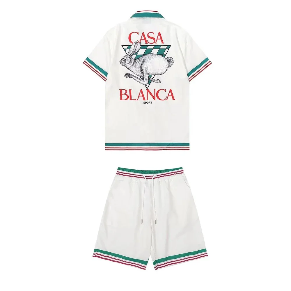 Other Casa Blanca Sport White Rabbit Co-ord Set White - 1