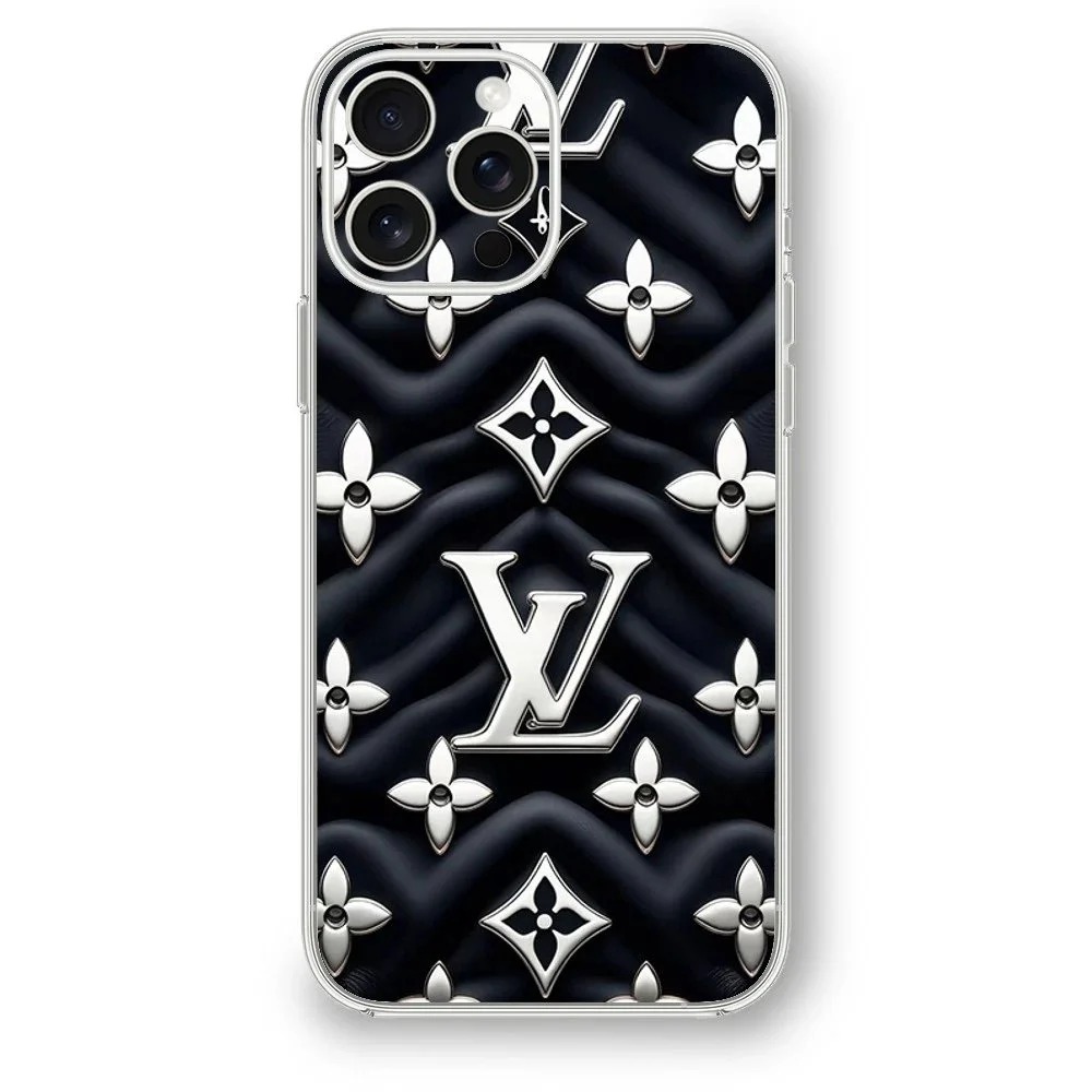 Louis Vuitton حافظة هاتف iPhone مونوغرام iPhone باللون الأسود