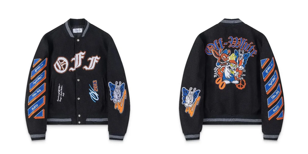 Off-White Off-White OW Out Of Office S33 Black Jacket Black - 1