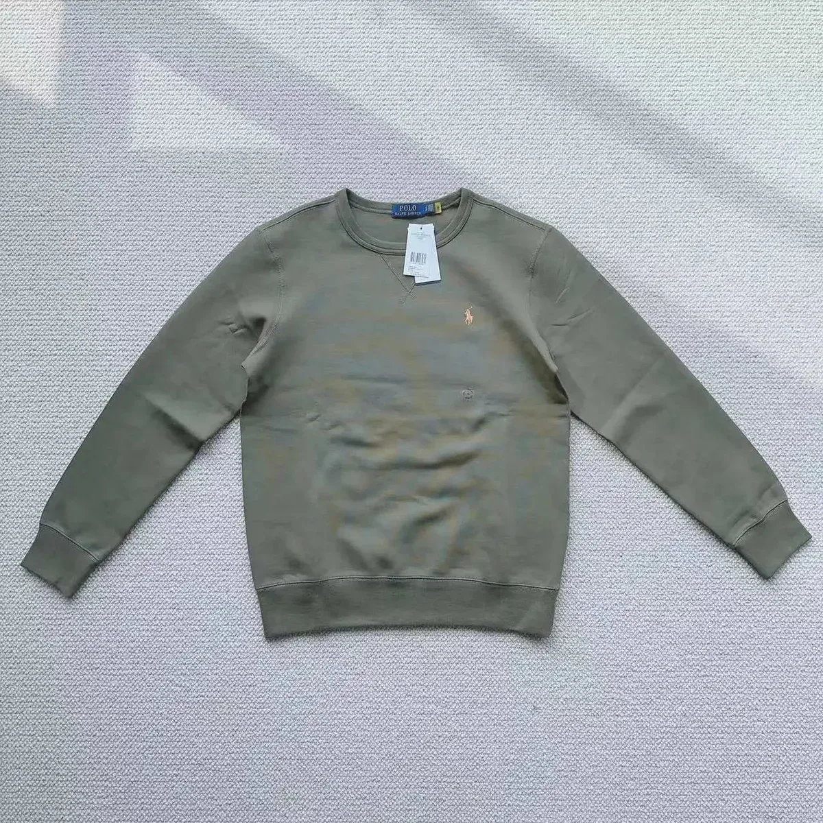 Polo Ralph Lauren Polo Ralph Lauren Classic Logo Military Green Sweatshirt Green - 1