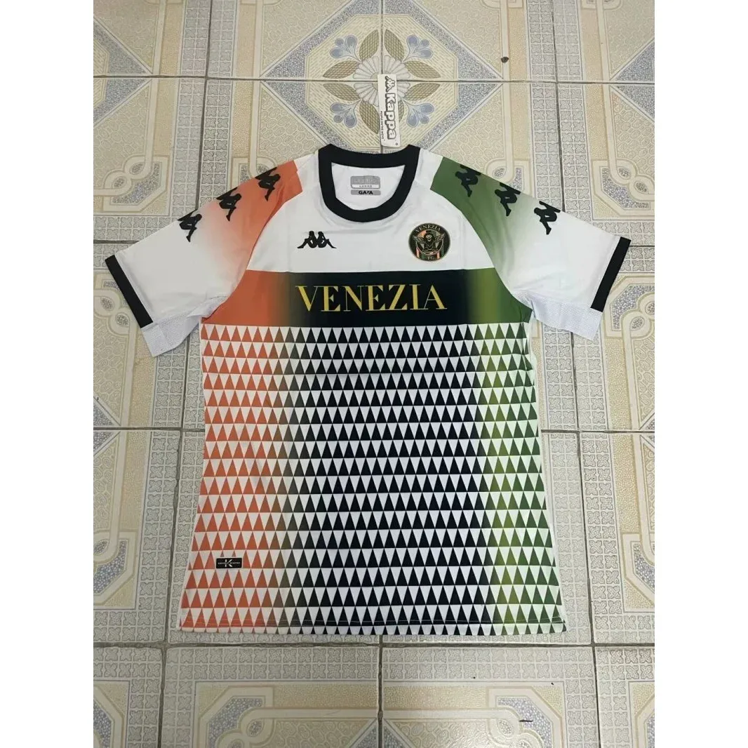 Kappa Kappa Venezia Football Jersey White/Orange/Green White - 1