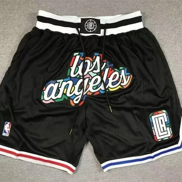 Other Los Angeles Clippers Basketball Shorts Black Black - 1