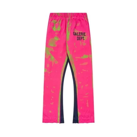 Gallery Dept. Gallery Dept. Art That Kills Pink Painted Trousers Pink - 1