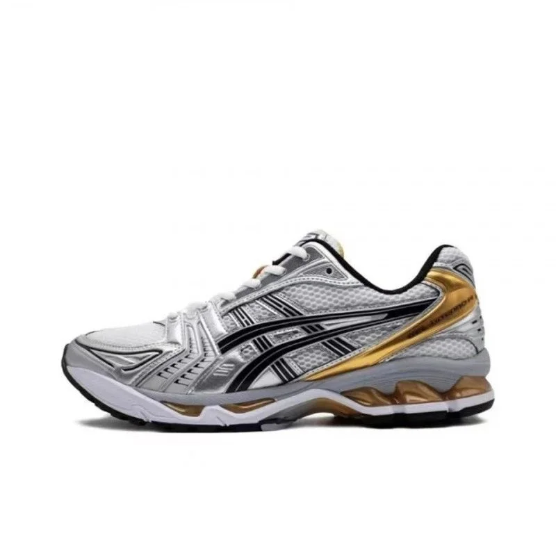 ASICS ASICS Gel-Kayano K14 Gold Silver Black Sneakers Silver - 1