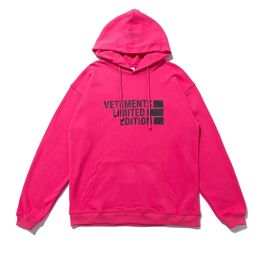 Vetements Vetements Limited Edition Pink Hoodie Pink - 1