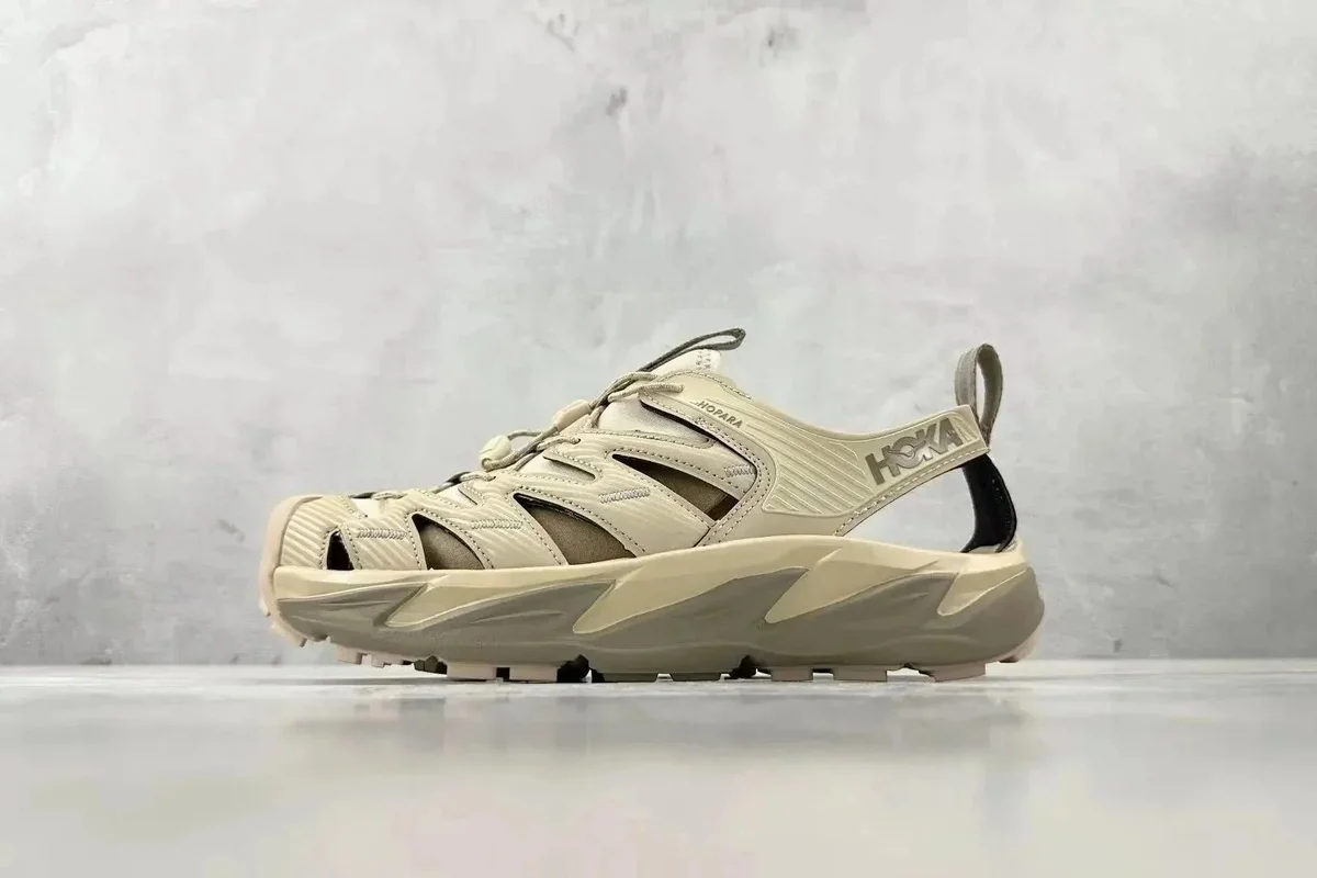 Hoka Hoka Hopara Sandal Beige Outdoor Shoe Beige - 1