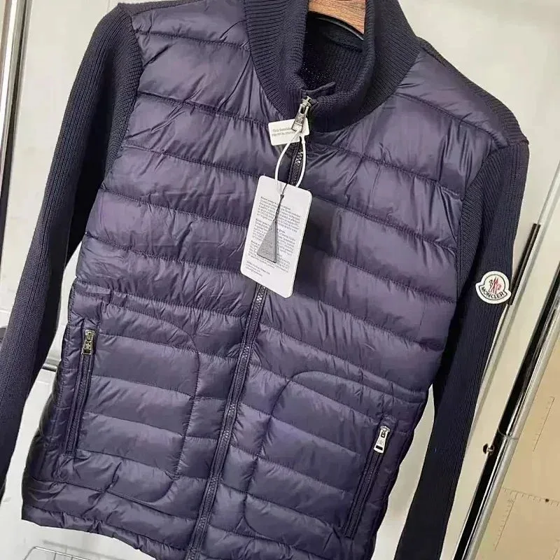 Moncler Maya Blue Lightweight Puffer Jacket