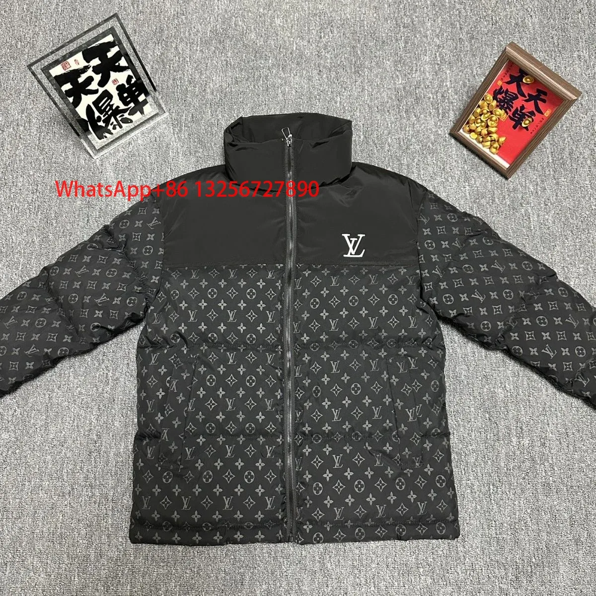 Louis Vuitton Monogram LV 31 Black Parka