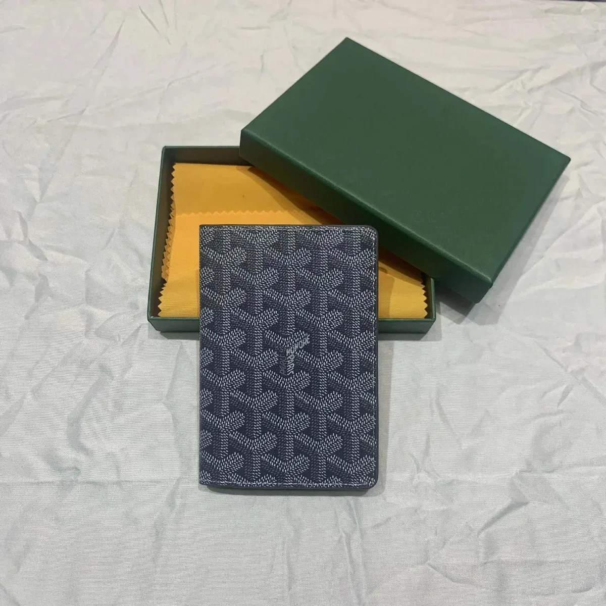 Goyard Goyard Saint Louis Navy Blue Card Holder Navy - 1