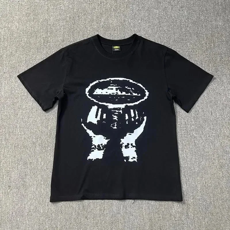 Other Black Hands & Halo Graphic T-Shirt Black - 1