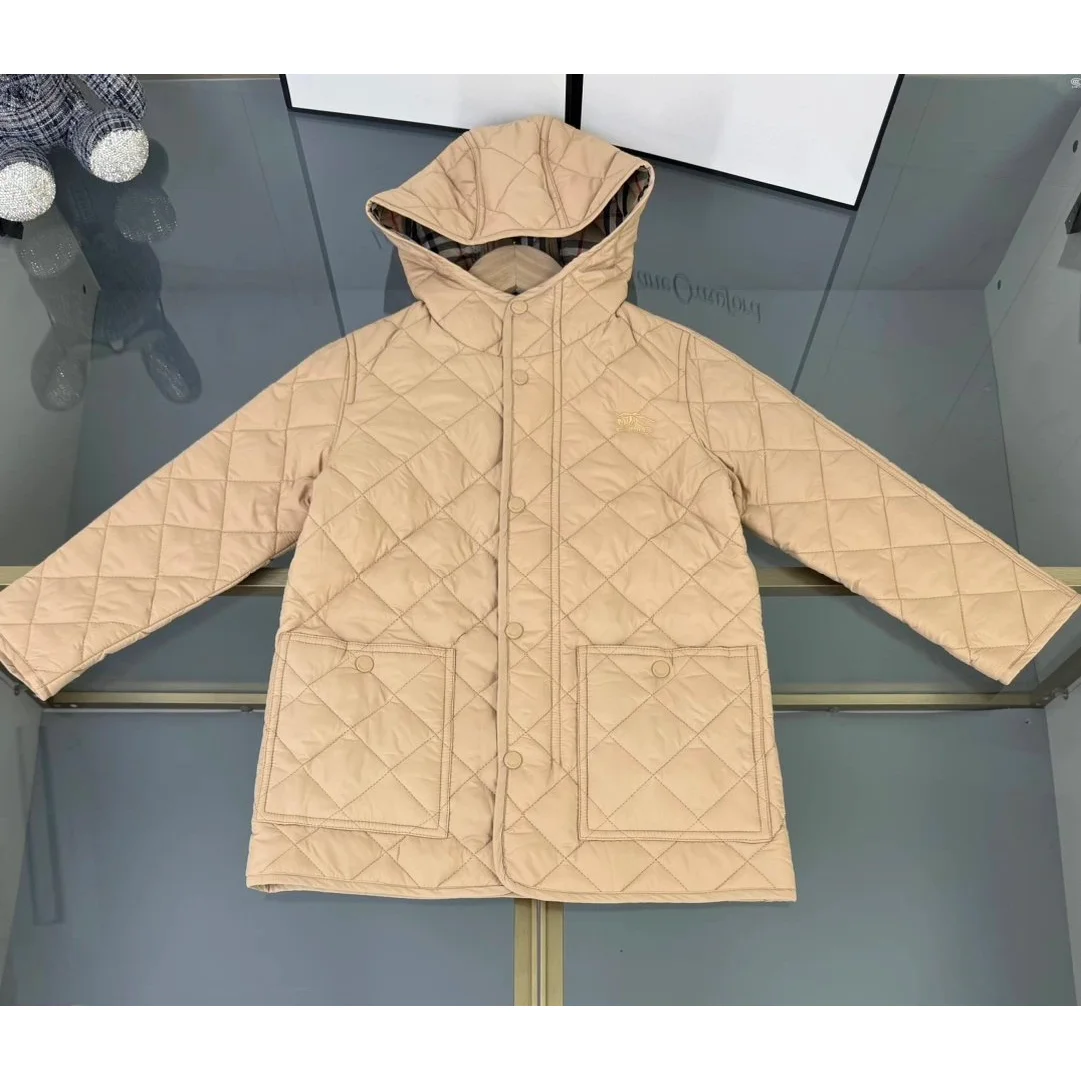 Burberry Burberry Vintage Check Beige Quilted Parka Beige - 1