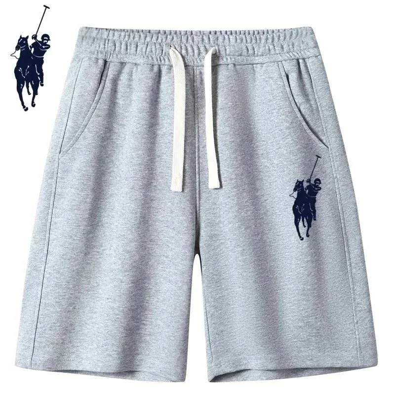 Polo Ralph Lauren Polo Ralph Lauren Big Pony Grey Cotton Shorts Grey - 1