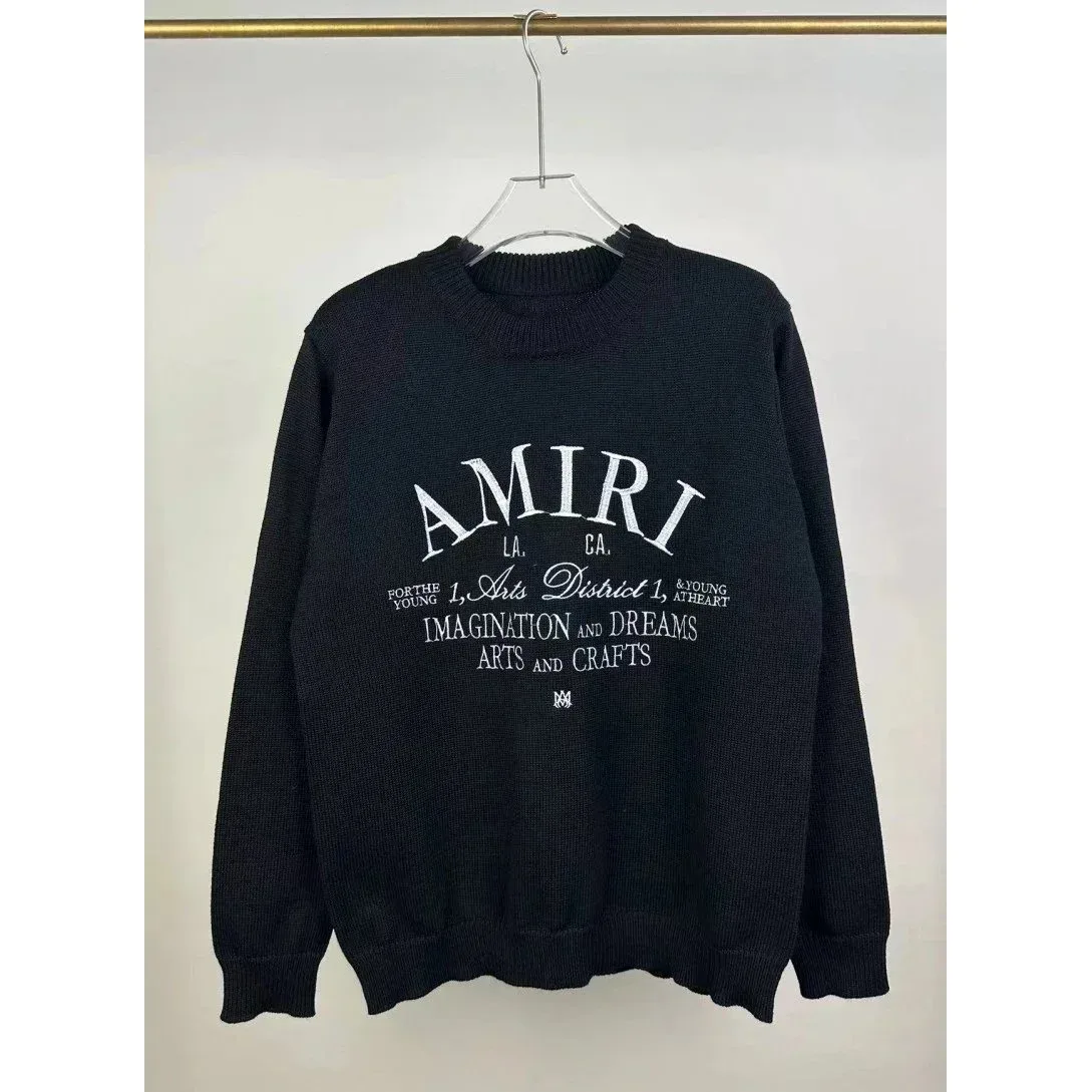 Amiri Amiri Black Imagination & Dreams Sweater Black - 1