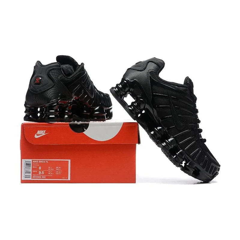 Nike Nike Shox TL Triple Black Sneakers Black - 1