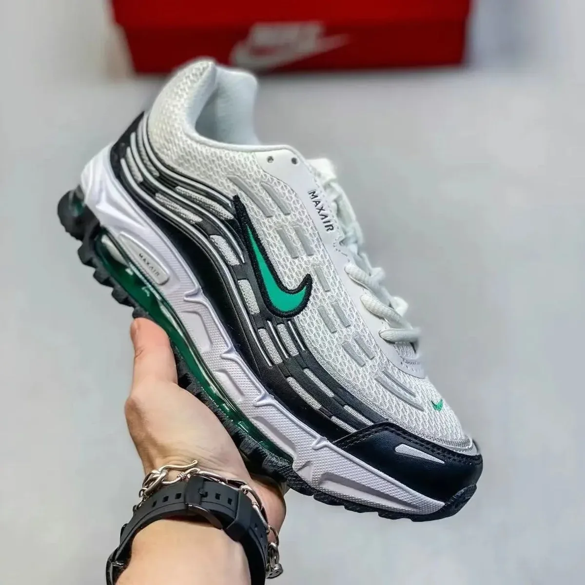 Nike Nike Air Max 21 Sail/Black/Green Sneakers White - 1