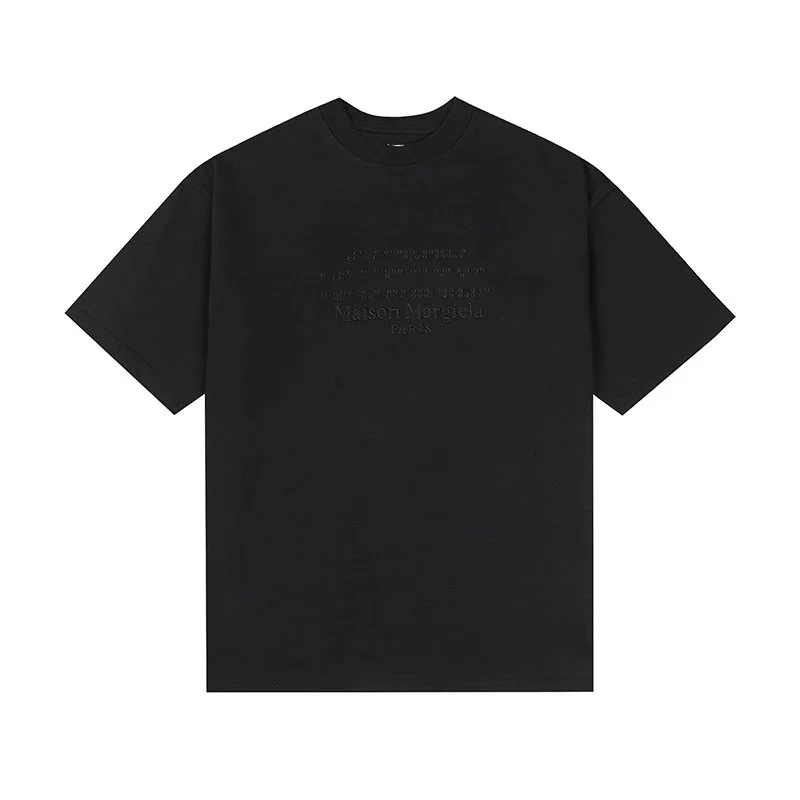 Maison Margiela Maison Margiela Black Logo T-Shirt Black - 1