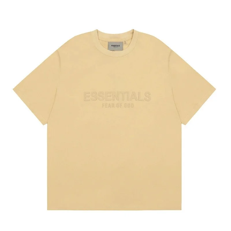 Fear of God Fear of God Essentials 'ESSENTIALS' T-Shirt 2403 Khaki Beige - 1