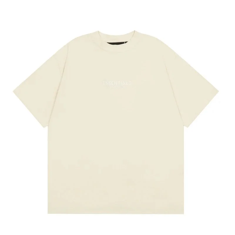 Fear of God Fear of God Essentials Oversized T-Shirt 2418 Beige Beige - 1
