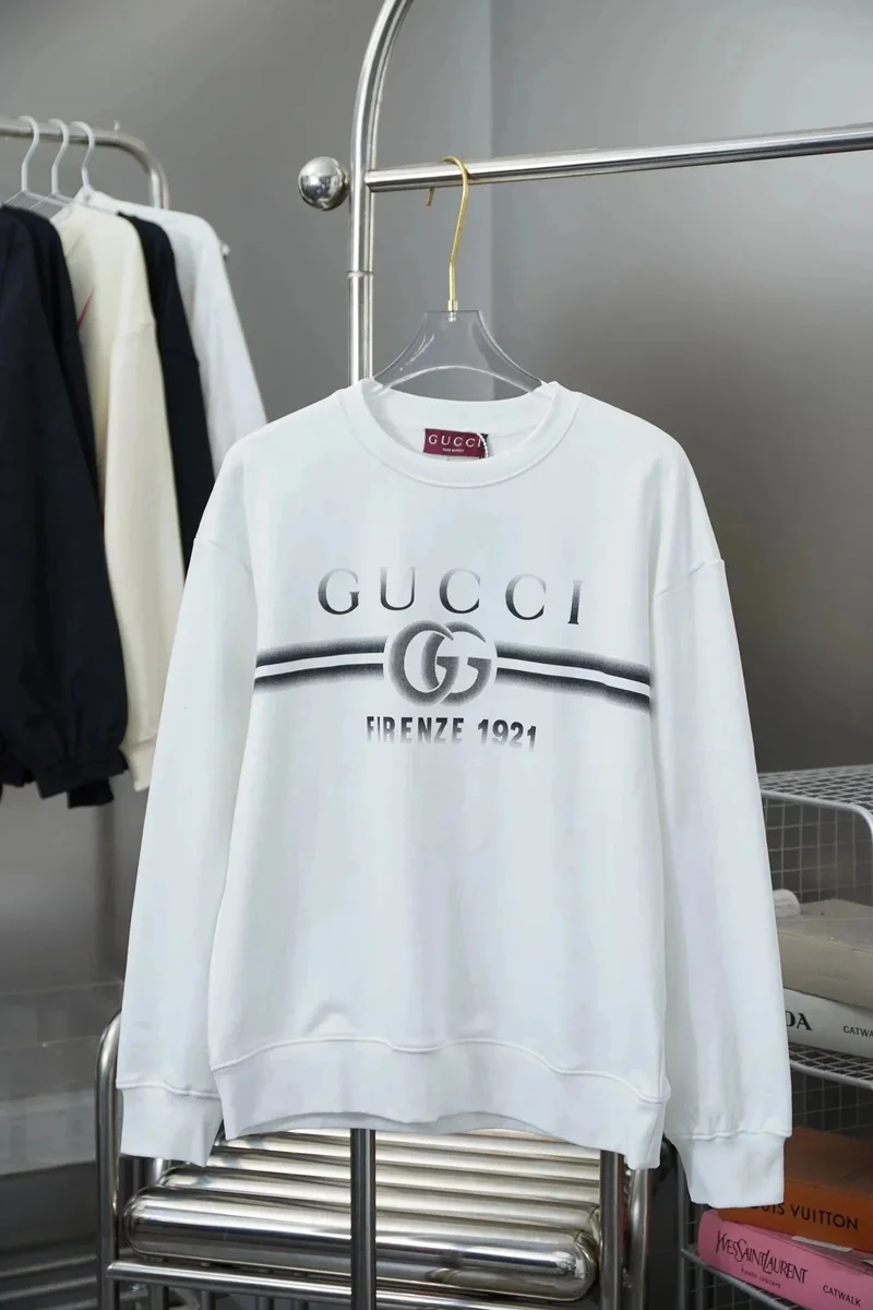 Gucci Gucci White Firenze 1921 Sweatshirt White - 1