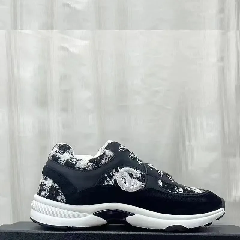 Chanel Chanel Runners Classic Flap Black & White Sneakers Black