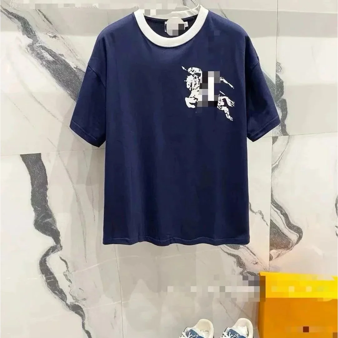 Other Unisex B08 Royal Blue Graphic T-Shirt Blue - 1