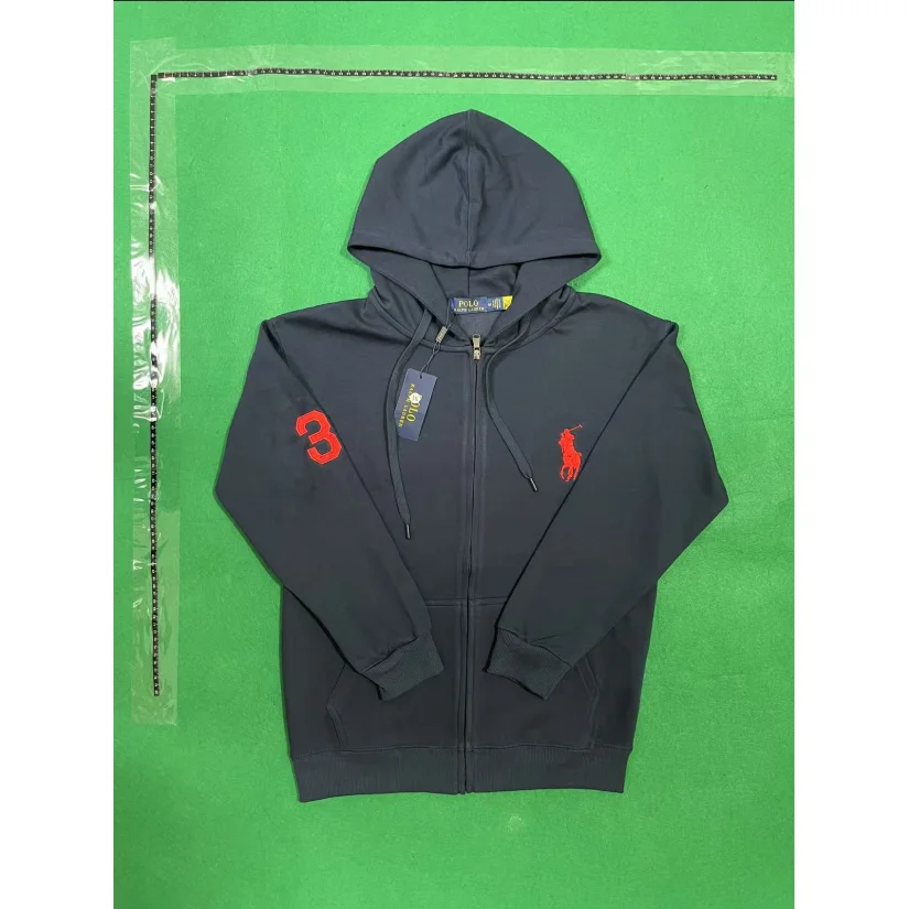 Polo Ralph Lauren Polo Ralph Lauren Big Pony Navy Hoodie with Red Pony Navy - 1