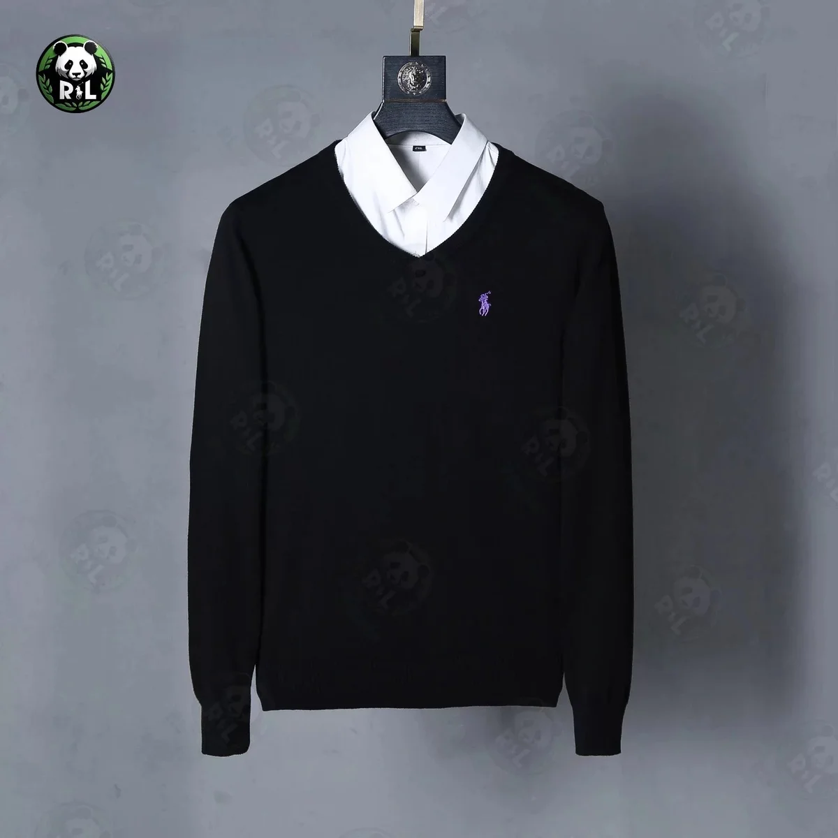 Polo Ralph Lauren Ralph Lauren Black Polo Pony Sweater Black - 1