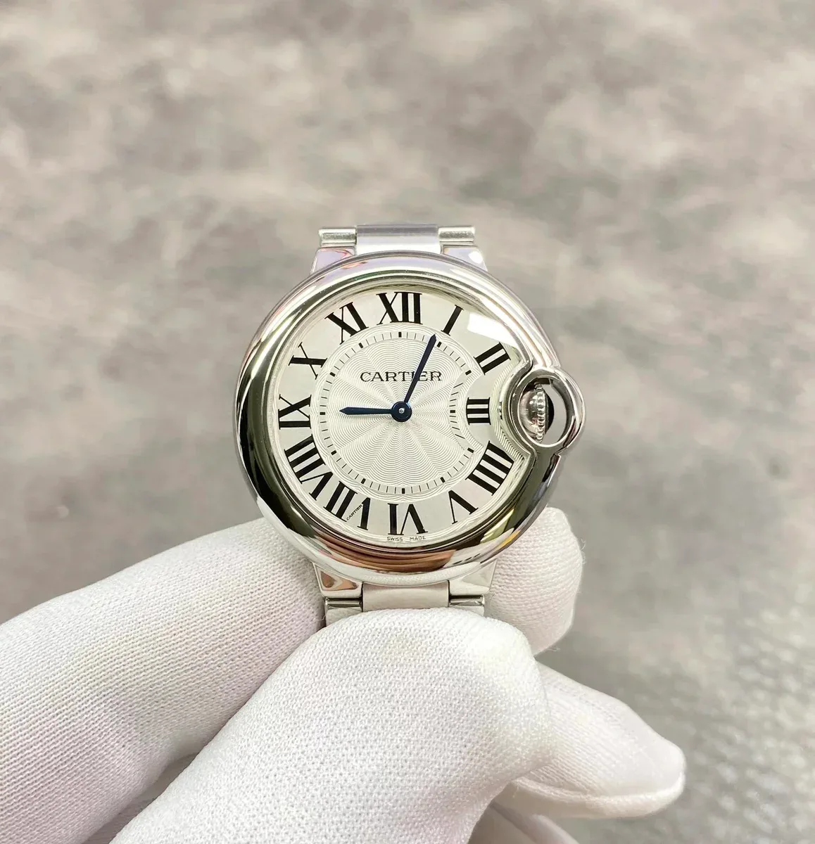 Cartier Cartier Ballon Bleu White Dial Women's Watch Silver