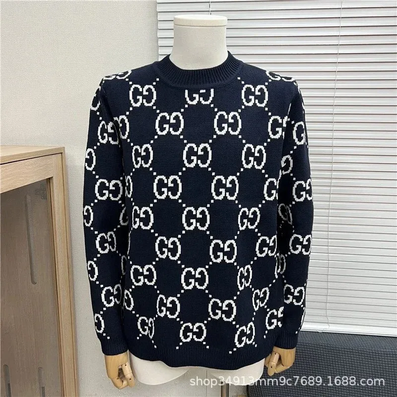 Gucci Gucci GG Marmont Logo Knit Sweater Black Black - 1