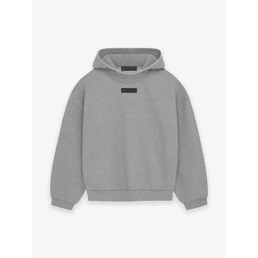Other Unisex Deep Wheat Grey Hoodie Sweatshirt Grey - 1