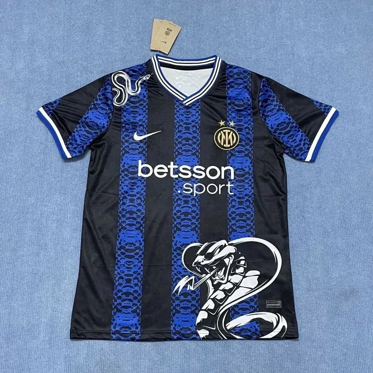 Nike Nike Inter Milan Home Jersey Black/Blue Soccer Shirt Black - 1