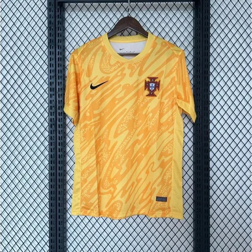 Nike Nike Portugal Goalkeeper Jersey Yellow Yellow - 1