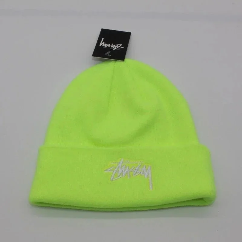 Stussy Stussy Neon Green Beanie Green - 1