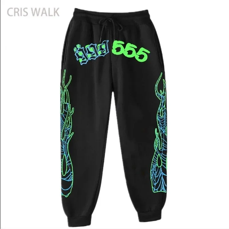 Other CRIS WALK K Black Green 555 Sweatpants Black - 1
