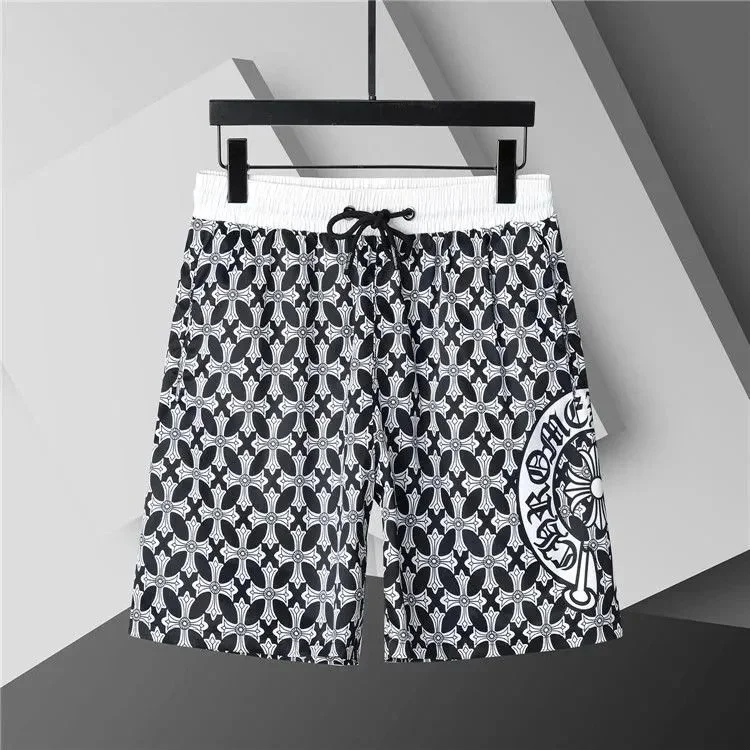 Chrome Hearts Chrome Hearts CH Plus Cross Print Shorts Black/White Black - 1