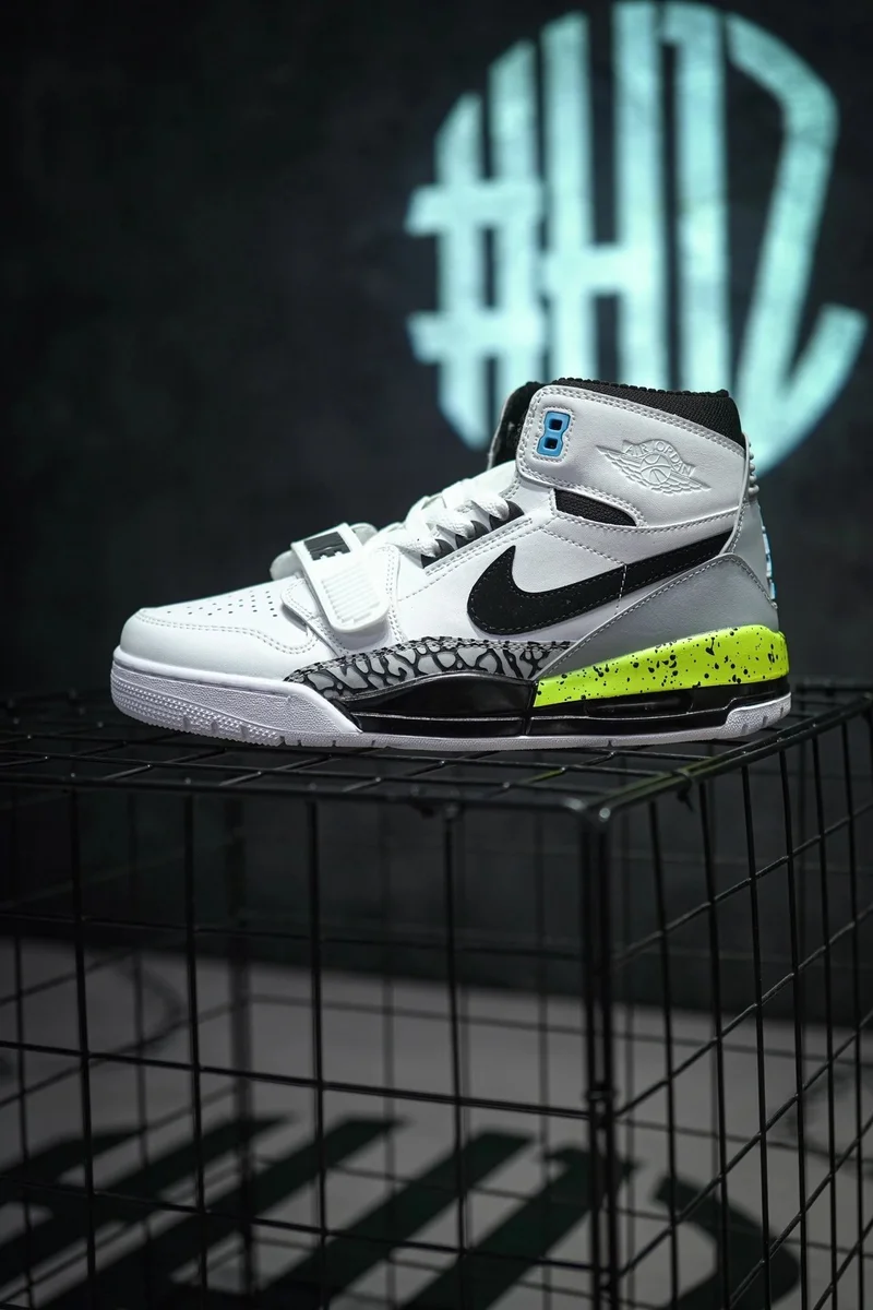 Jordan Nike Air Jordan Legacy 310 White Black Volt Sneakers White - 1