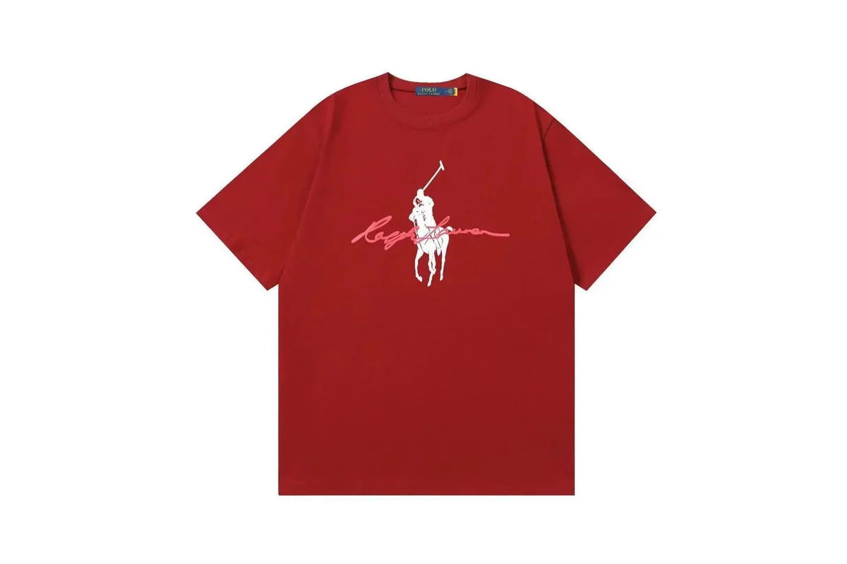 Polo Ralph Lauren Ralph Lauren Polo Pony Red T-Shirt Red - 1