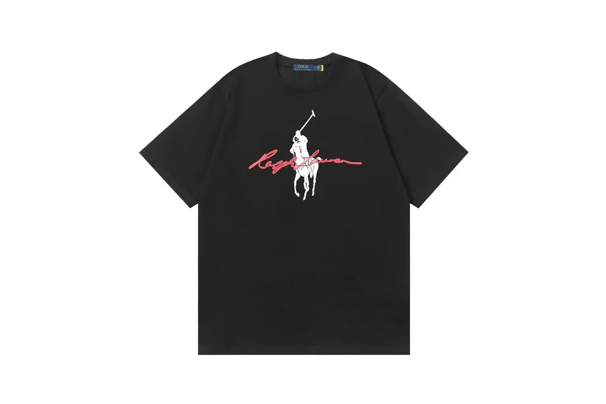 Polo Ralph Lauren Polo Ralph Lauren Classic Logo Black T-Shirt Black - 1