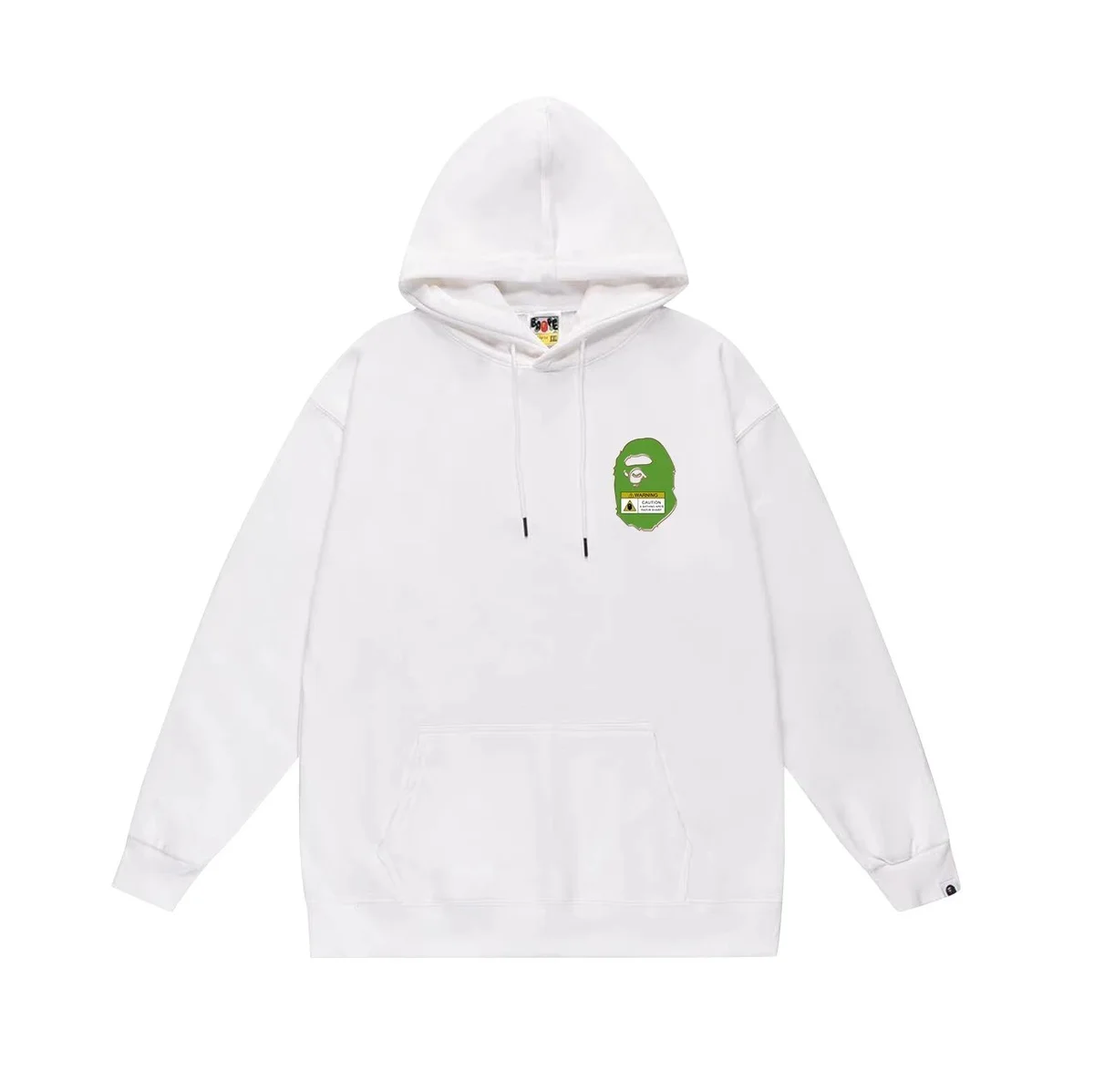A Bathing Ape A Bathing Ape BAPE STA Baby Milo White Hoodie White - 1