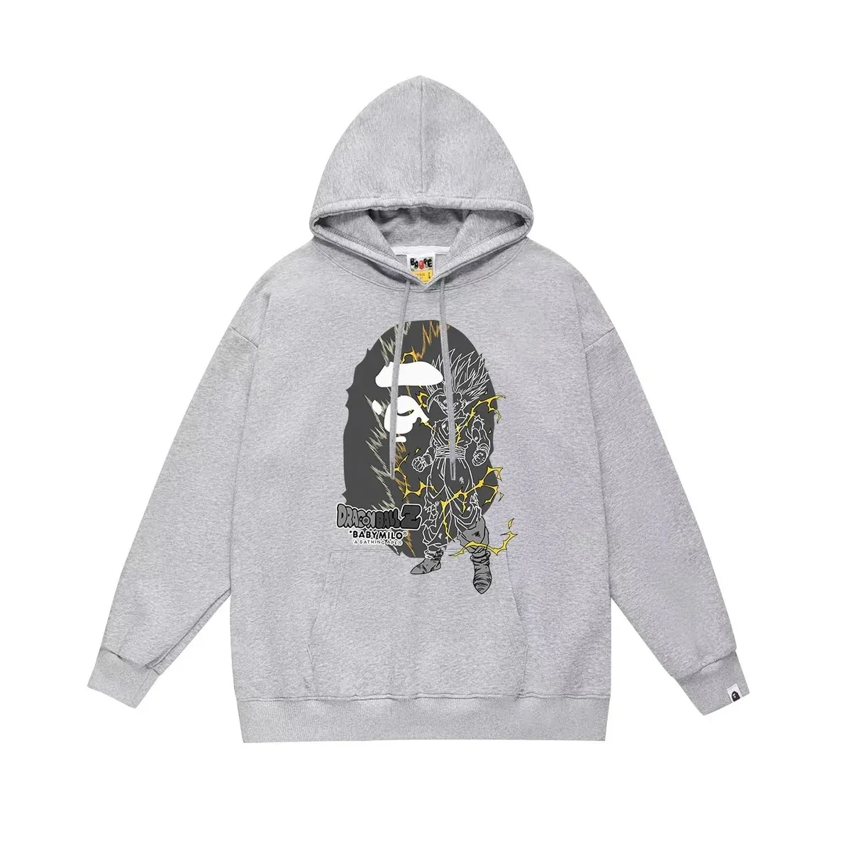 A Bathing Ape A Bathing Ape BAPE STA Dragon Ball Z Grey Hoodie Grey - 1