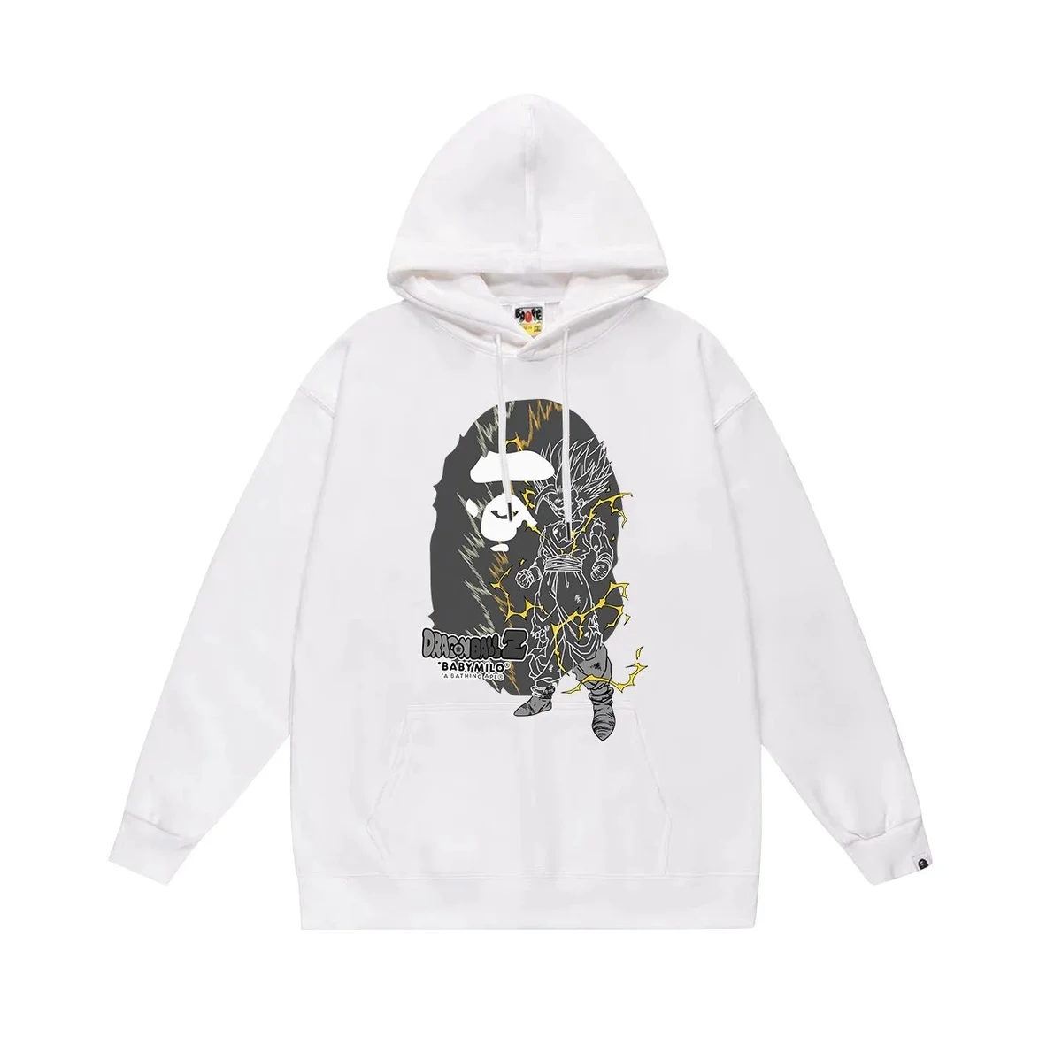 A Bathing Ape A Bathing Ape BAPE STA Dragon Ball Z White Hoodie White - 1