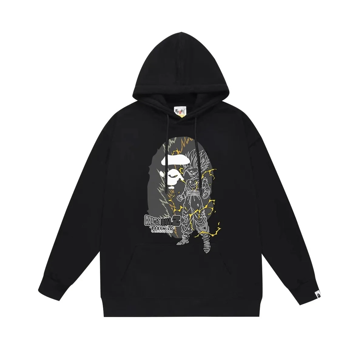 A Bathing Ape A Bathing Ape BAPE STA Dragon Ball Z Black Hoodie Black - 1