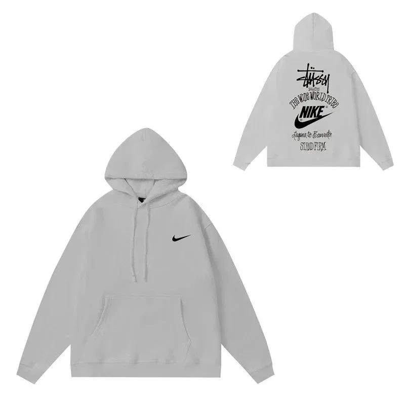 Nike Nike x Stussy Hoodie 139 Grey Sweatshirt Grey - 1