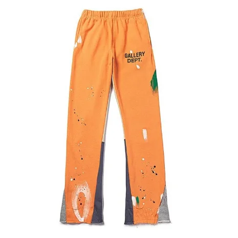 Gallery Dept. Gallery Dept. Art That Kills Orange Painted Pants Orange - 1