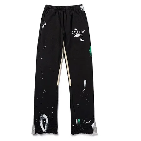 Gallery Dept. Gallery Dept. Art That Kills Black Painted Sweatpants Black - 1