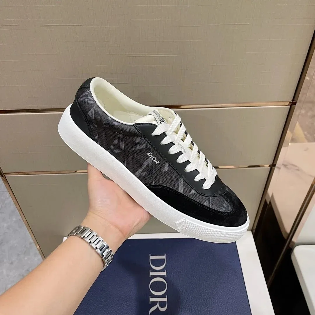 Dior Dior CDG Tennis Club Black White Sneakers Black - 1