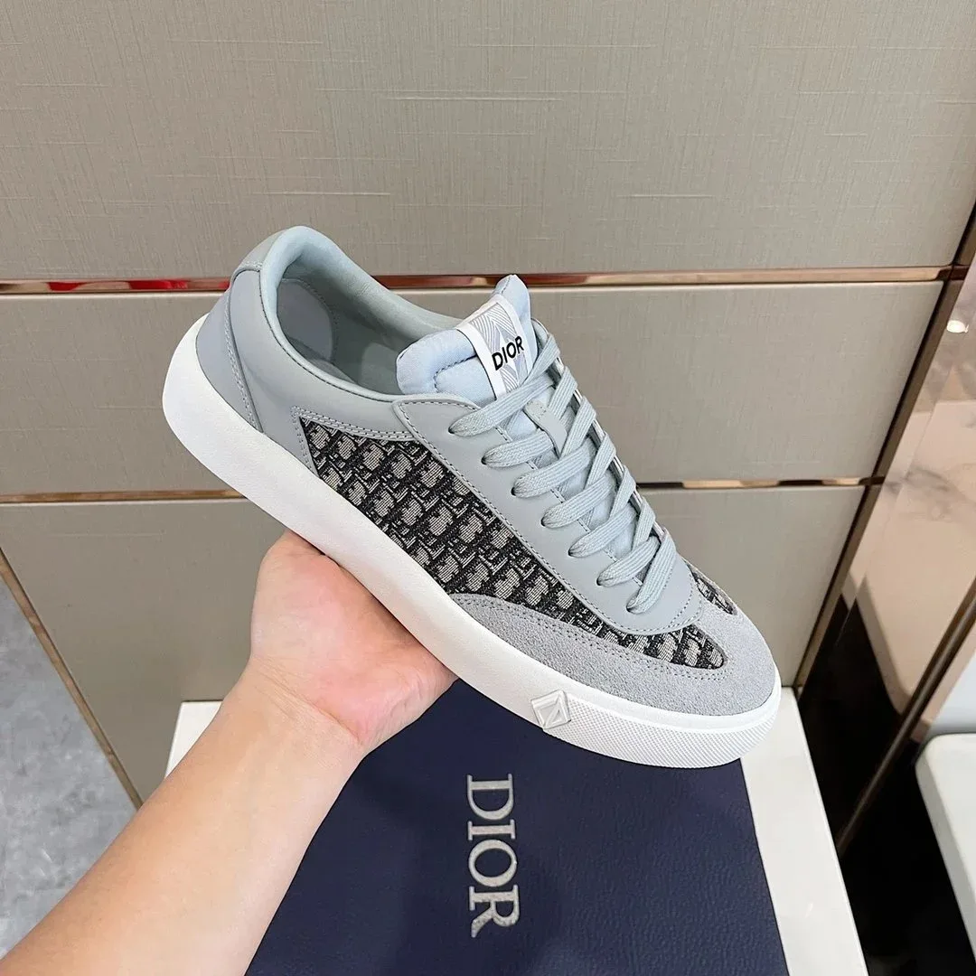 Dior CDG Book Tote Grey Sneakers
