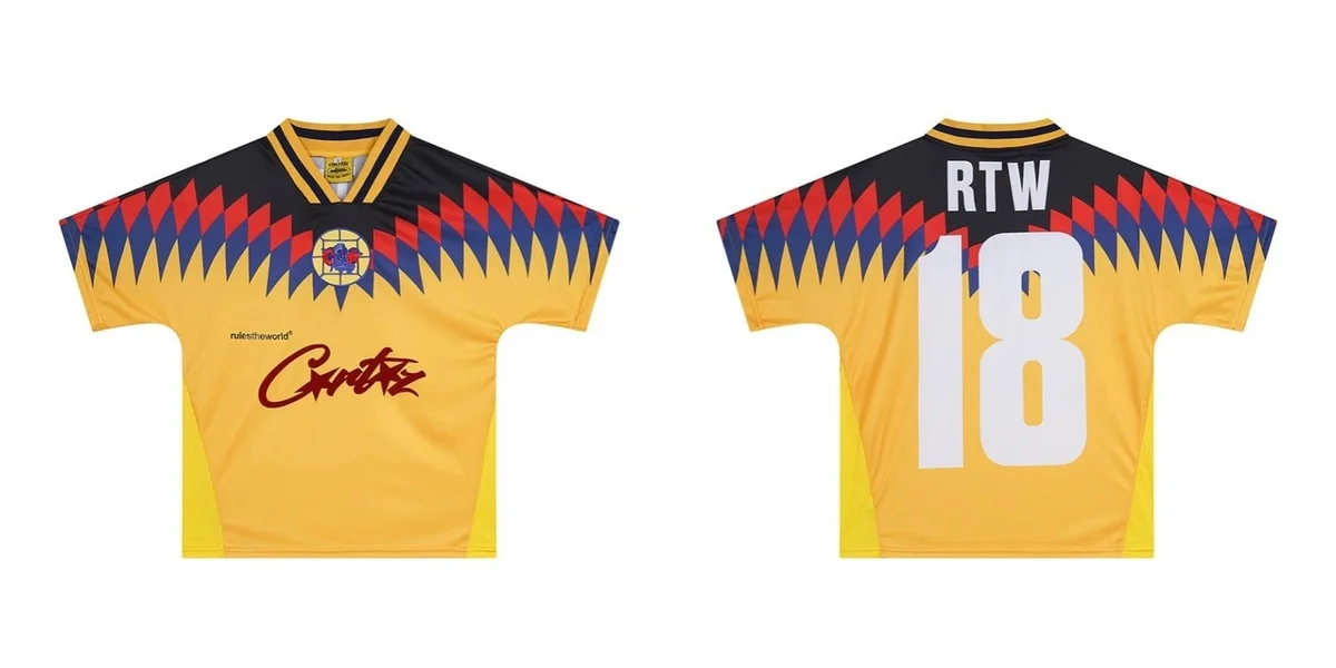 Trapstar Trapstar RTW 18 Yellow Football Jersey Yellow - 1