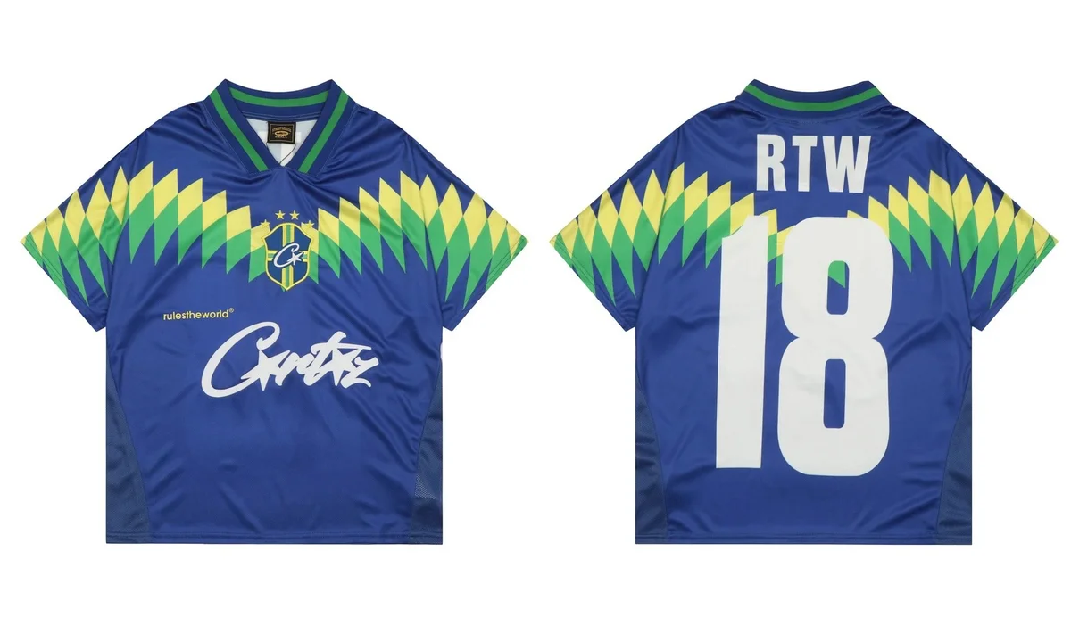 Other Unisex Brazil Jersey RTW 18 Blue Green Yellow Blue - 1