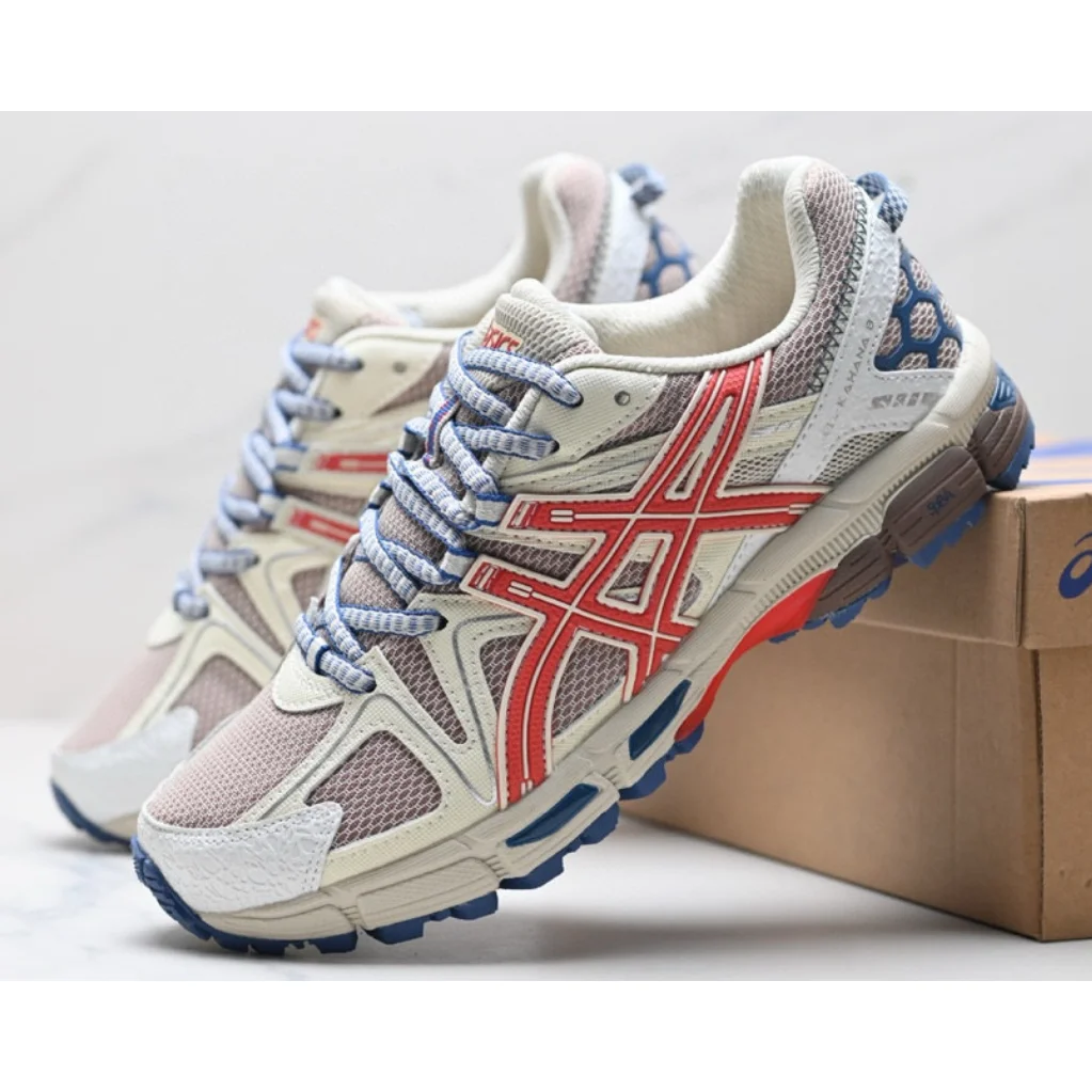 ASICS ASICS Gel-Kayano X-1000 Sail/Red Sneakers White - 1